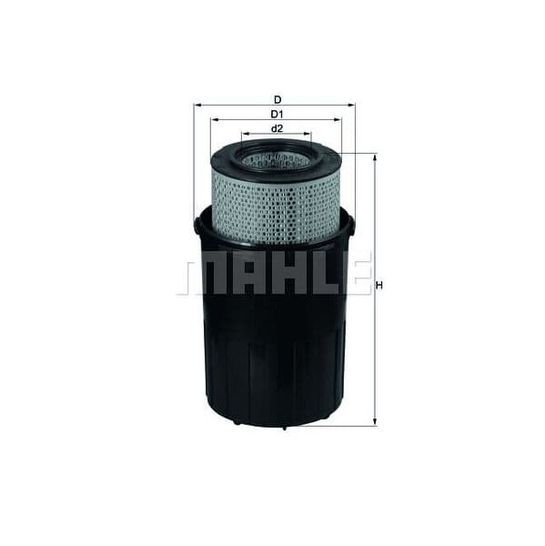 Mahle Filters Filtro de Ar - LX388