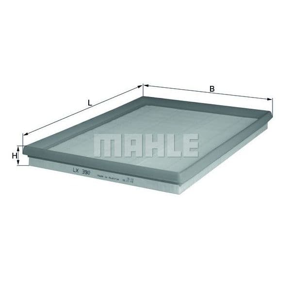 Mahle Filters Filtro de Ar - LX390