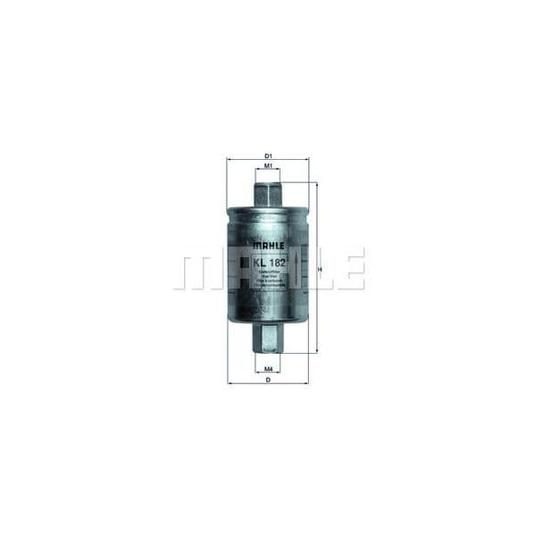 Mahle Filters Filtro de Combustível - KL182