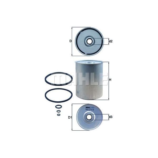 Mahle Filters Filtro de Combustível - KX24D
