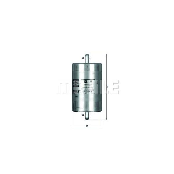 Mahle Filters Filtro de Combustível - KL9