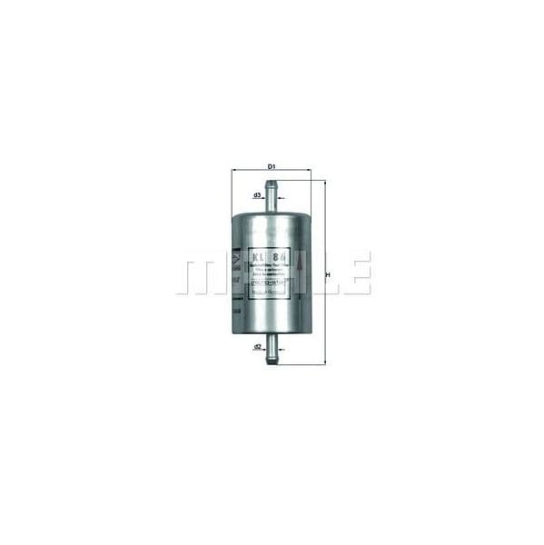 Mahle Filters Filtro de Combustível - KL86