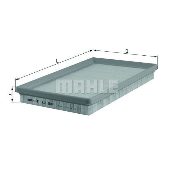 Mahle Filters Filtro de Ar - LX588