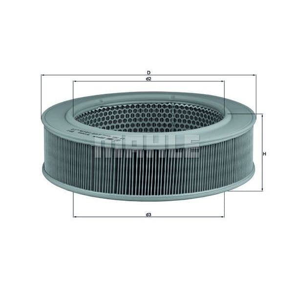 Mahle Filters Filtro de Ar - LX264