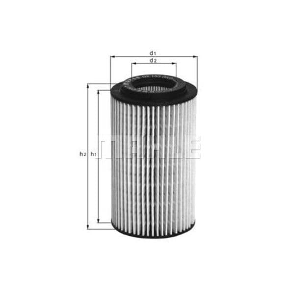 Mahle Filters Filtro de Óleo - OX179D