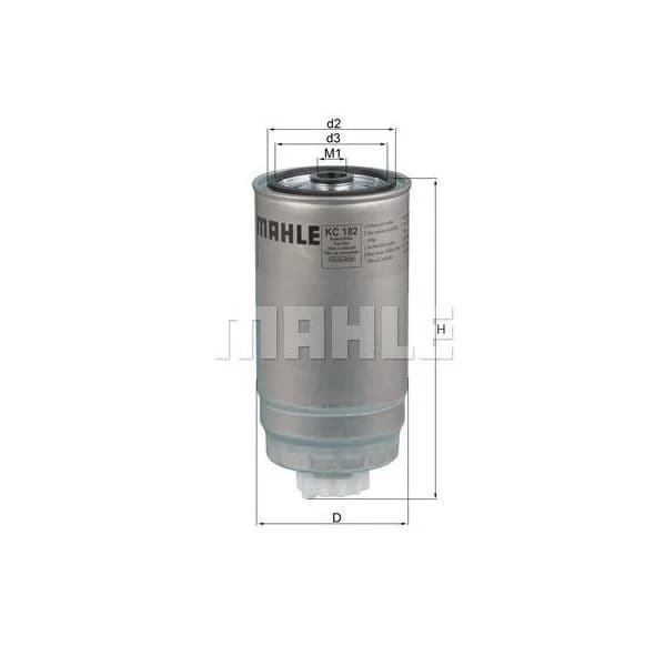 Mahle Filters Filtro de Combustível - KC182