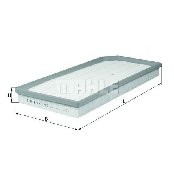 Mahle Filters Filtro de Ar - LX1262