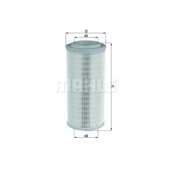 Mahle Filters Filtro de Ar - LX1595