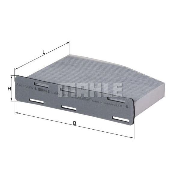 Mahle Filters Filtro, Ar do Habitáculo - LAK181