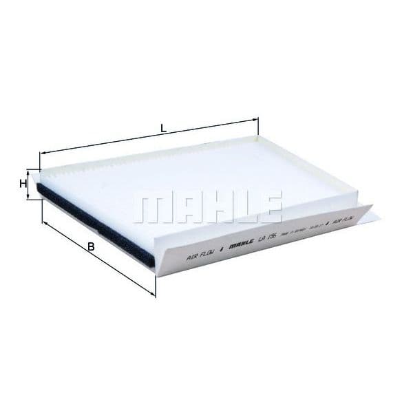 Mahle Filters Filtro, Ar do Habitáculo - LA156