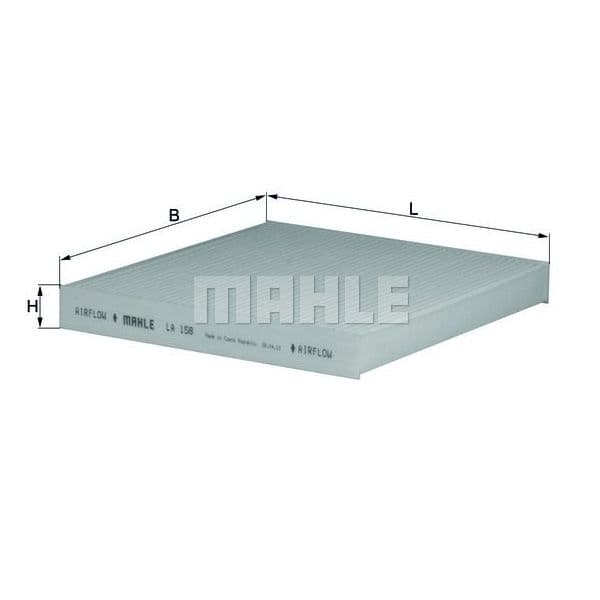 Mahle Filters Filtro, Ar do Habitáculo - LA158