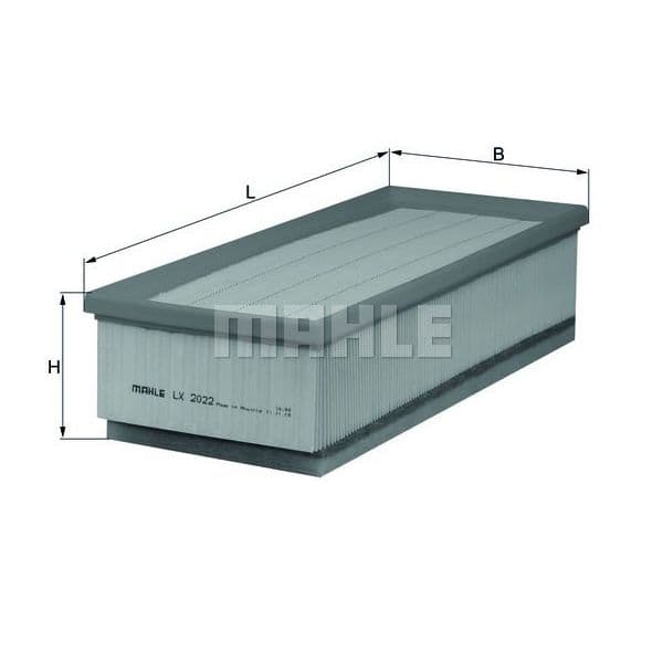 Mahle Filters Filtro de Ar - LX2022