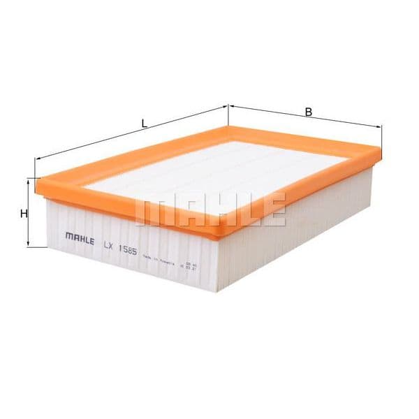 Mahle Filters Filtro de Ar - LX1585