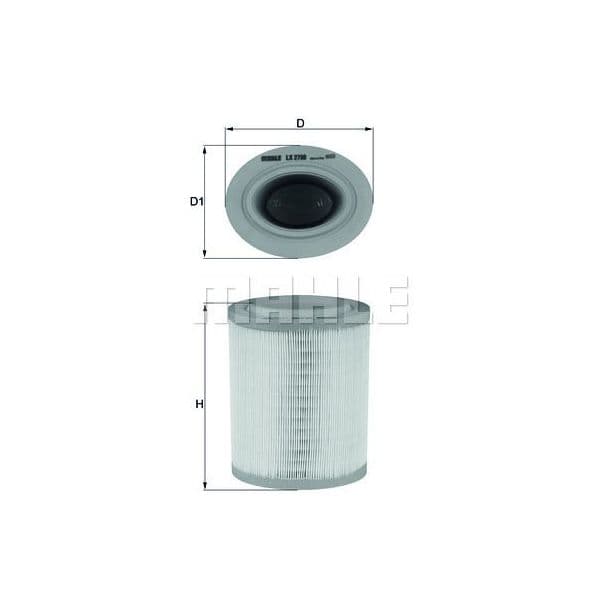 Mahle Filters Filtro de Ar - LX2790