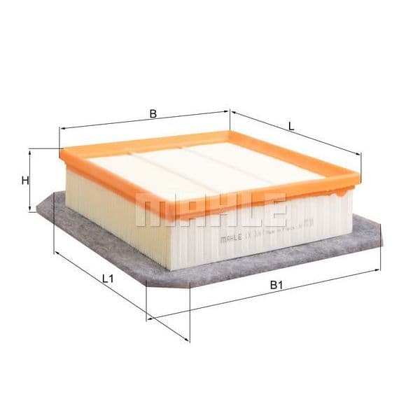 Mahle Filters Filtro de Ar - LX3061