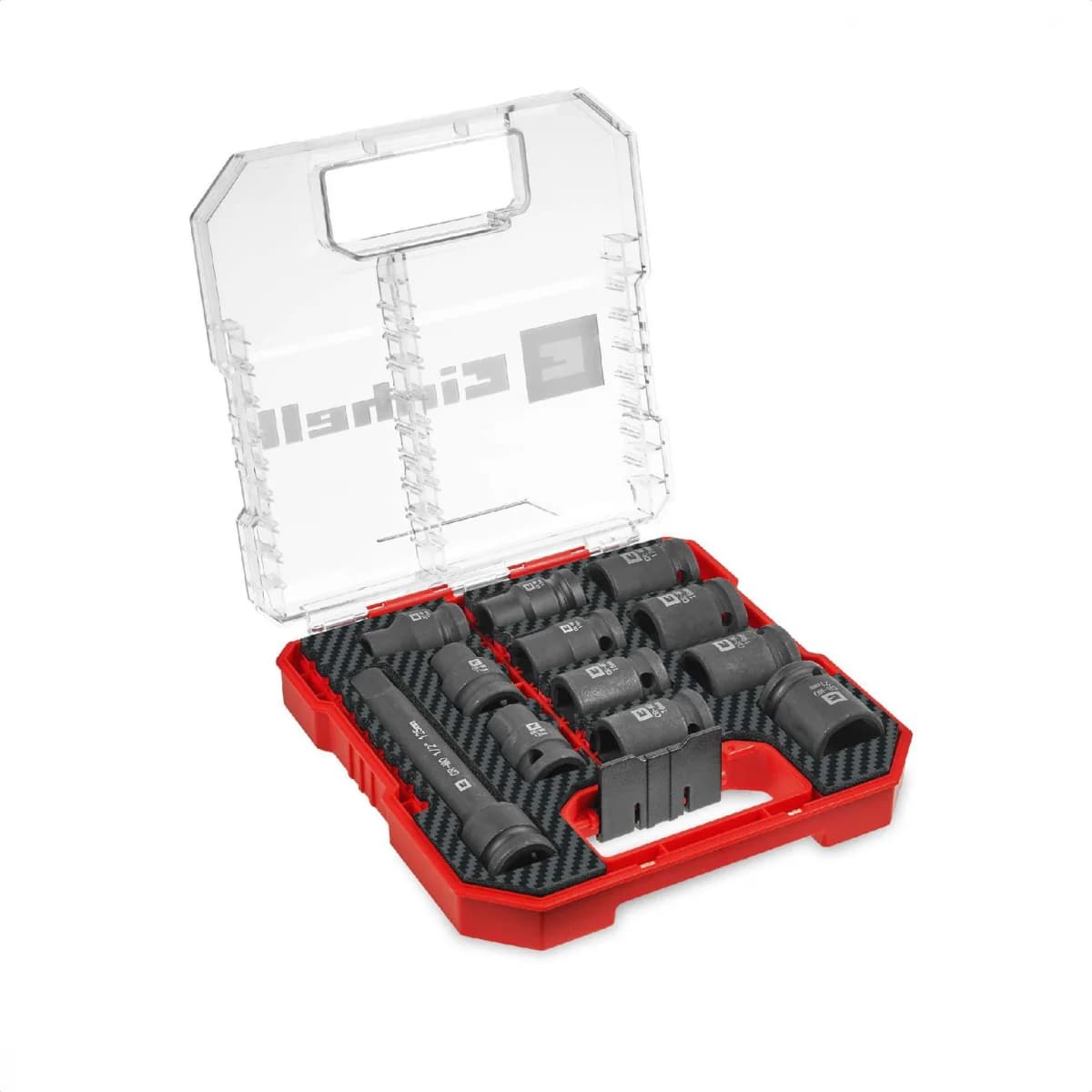 Einhell Jogo de Chaves de Impacto 12 Peças 1/2" CrMo