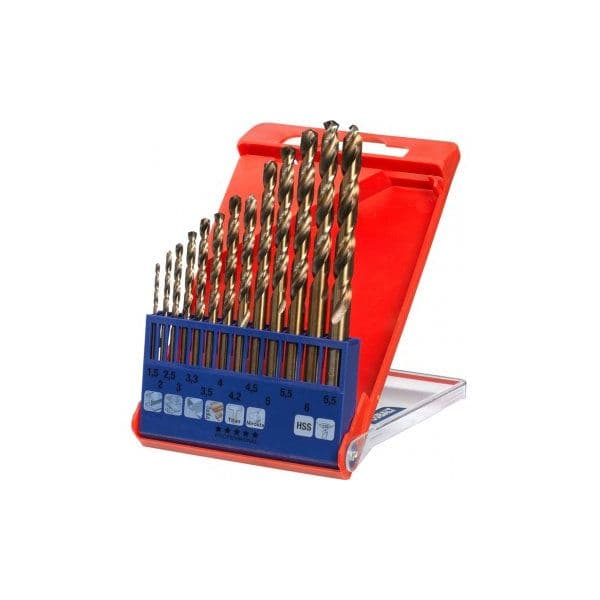 Kwb Jogo de Brocas Cobalto para Inox e Metal 19 Un.