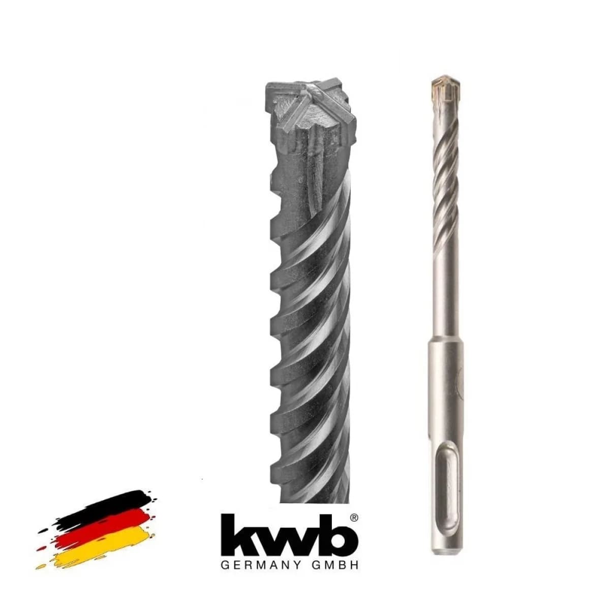 Broca 6x160mm 4C Sds-Plus HB4X refª 260106 KWB - 260106 - Ferramentaspro.pt