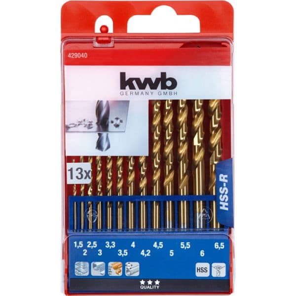 Kwb Kit Brocas Hss 13PÇ - 49429040