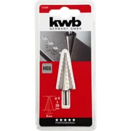 Kwb Broca Escalonada Hss 4-20mm - 49525820