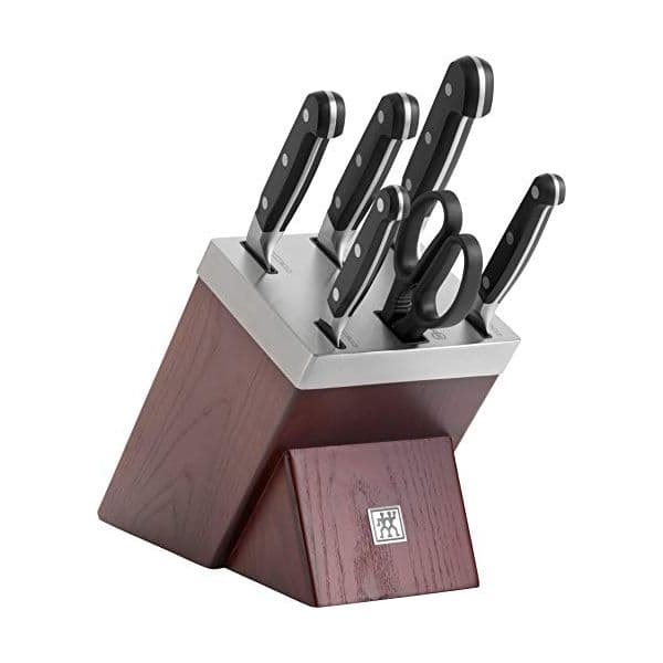 Zwilling Bloco de Facas com Sistema de Auto-afiamento + Tesoura
