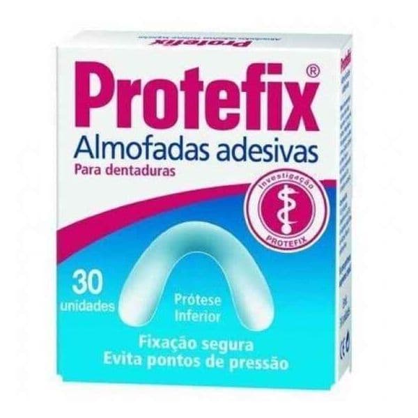 Protefix Almofadas Adesivas para Prótese Inferior 30 Unidades
