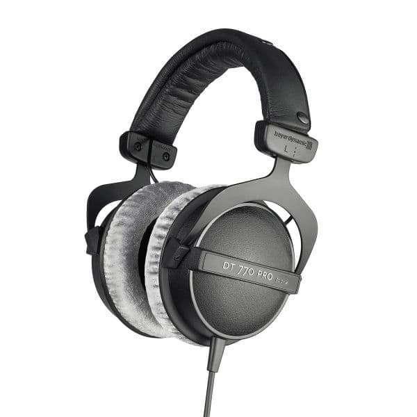 Beyerdynamic Auscultadores com Fio DT 770 PRO 80 Ohms Noise-Cancelling Black