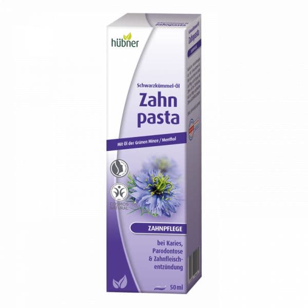 Hubner Vitalsil Pasta Dentrífica Óleo Cominho Preto 50ml