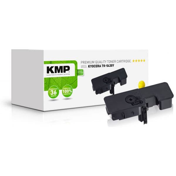 Toner KMP Printtechnik AG Kyocera TK-5430Y Amarelo Compatível