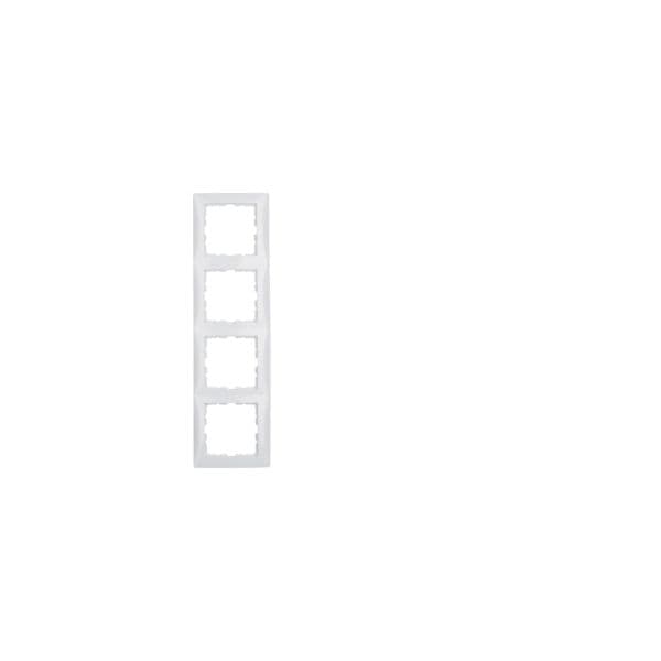 Berker S. 1 Quadro X4, Branco - 10148989