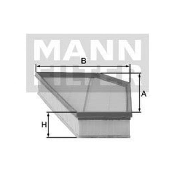 Mann-Filter - C 3210 - Filtro de ar - 4011558419202