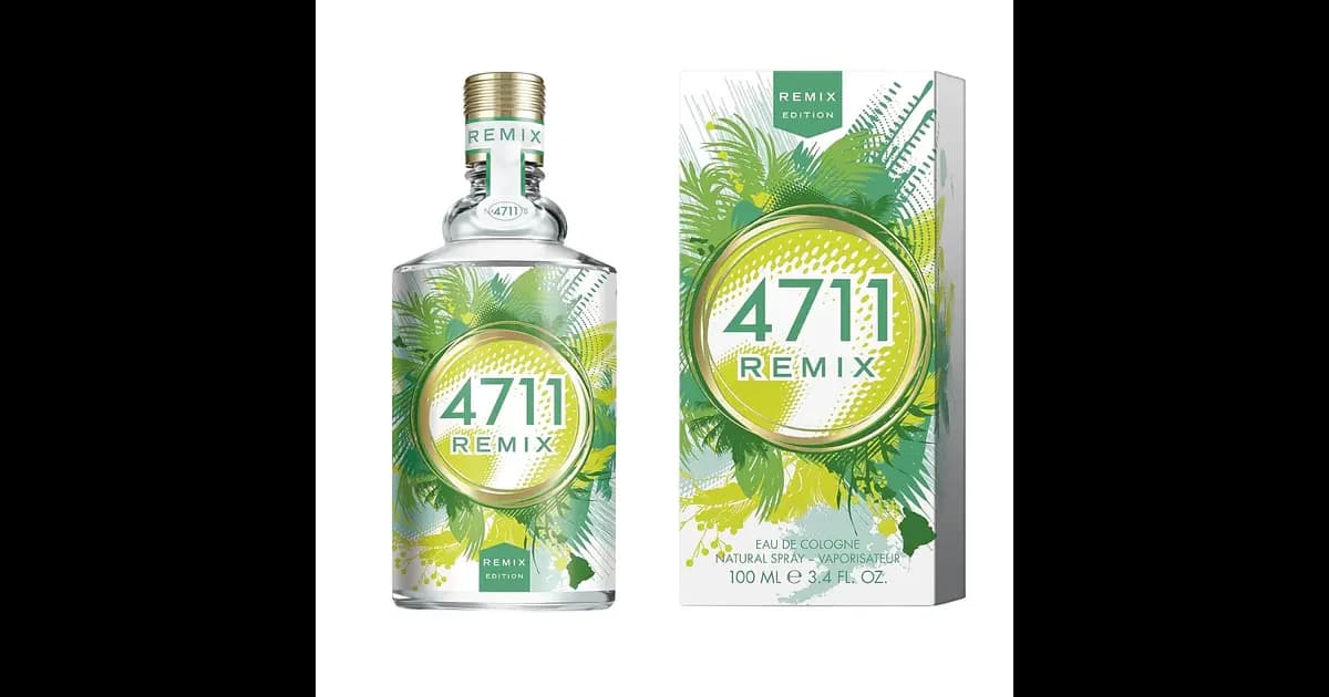 Maurer Wirtz 4711 Remix Green Oasis Eau de Cologne 100ml (Original)