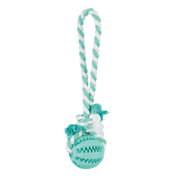 Trixie Brinquedo Cão Dentafun Bola de Borracha com Corda - 3299