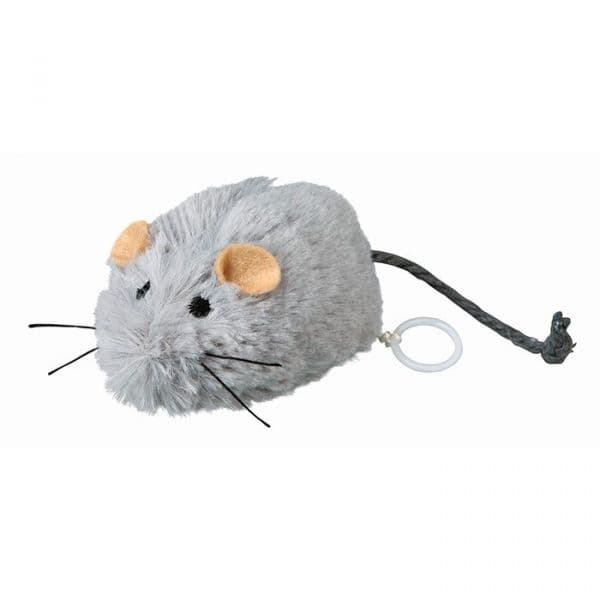 Trixie Brinquedo Gato Rato Corda Tremer