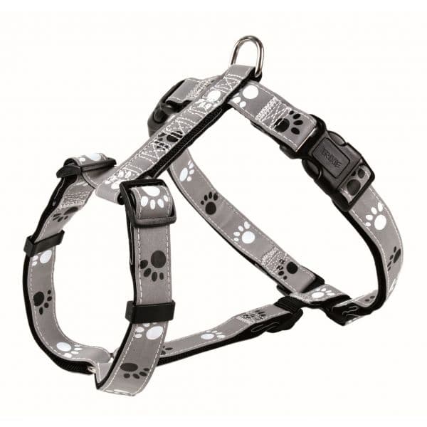 Trixie Peitoral Silver Reflect 50-75cm / 25mm - 12233