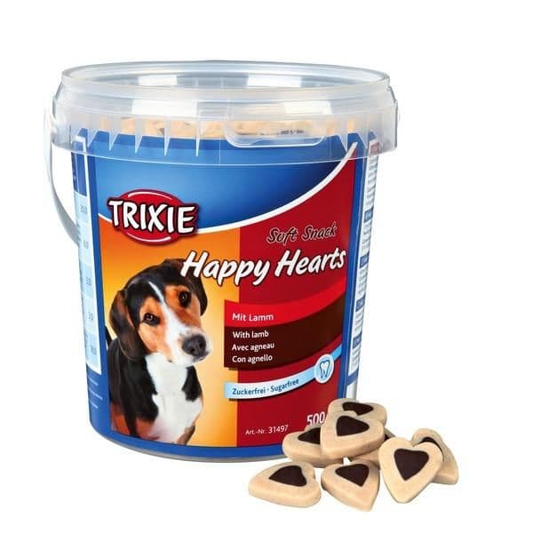 Trixie Soft Snack Happy Hearts Lamb 500g