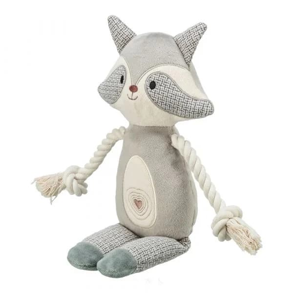 Trixie Guaxinim em Peluche com Som para Cães 33 cm