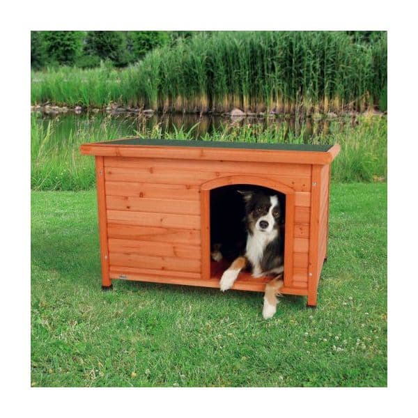Trixie Casota Madeira Natura telhado plano para Cães 85x58x60cm