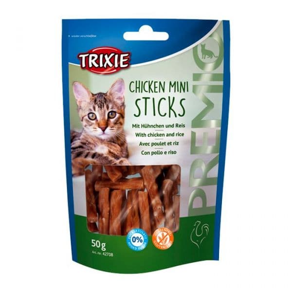 Trixie Premio Mini Sticks com Frango e Arroz 50g