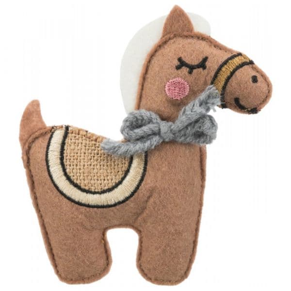 Trixie Cavalo Tecido/juta com Catnip 10 cm