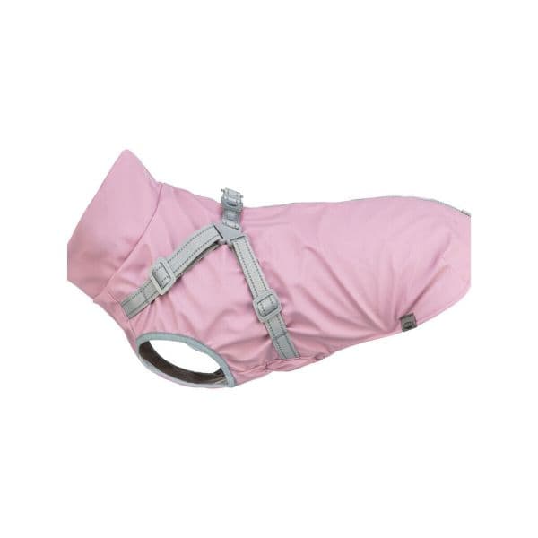 Trixie Capa Impermeável Pontis com Peitoral Rosa 30 Cm