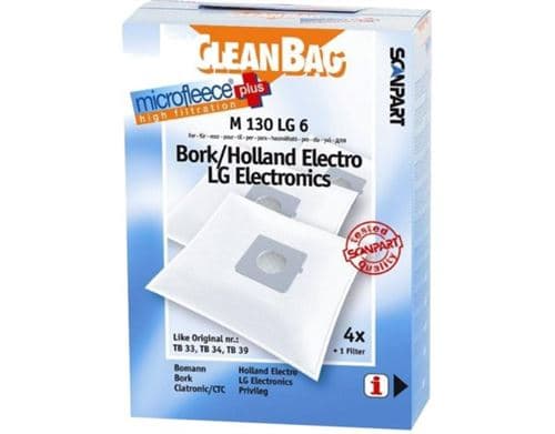 Scanpart Sacos de Aspirador Cleanbag M130LG6