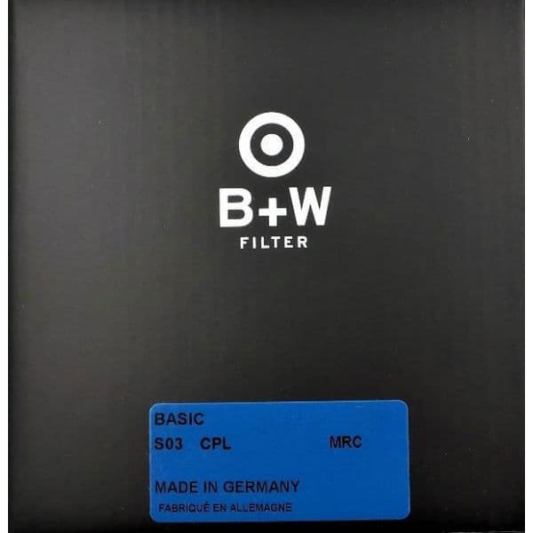 B+W Filtro Polarizador Circular Basic MRC 58mm