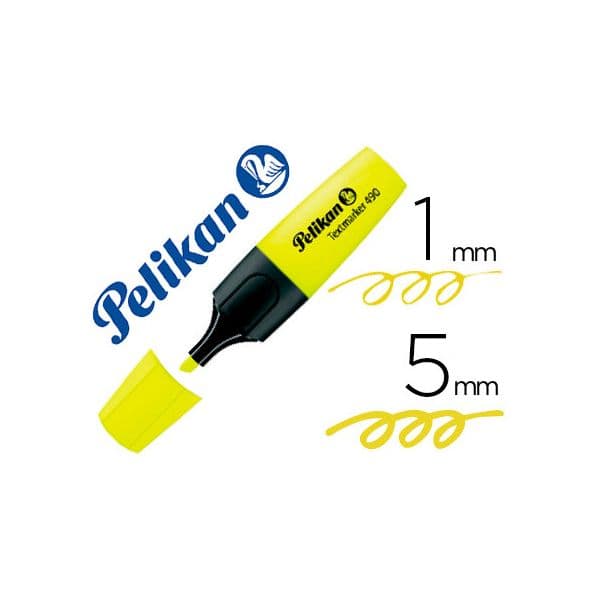 Pelikan Marcador 490 Amarelo 1 Un.