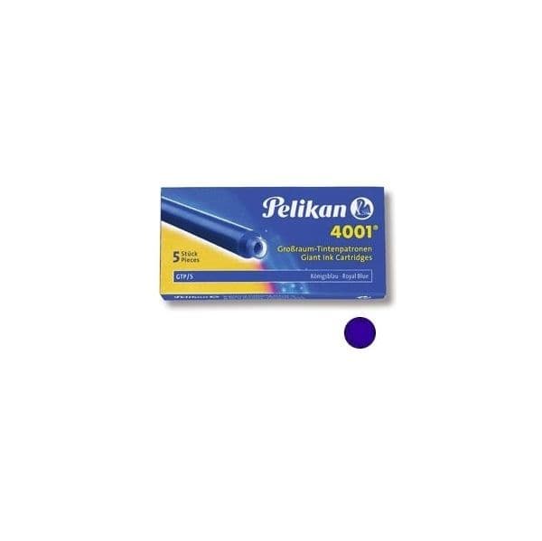 Pelikan Cartucho de Caneta GTP/5 Azul Real