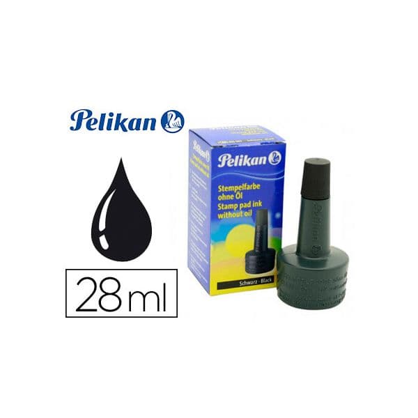 Pelikan Tinta p/ Carimbos 4K 28ml Preto