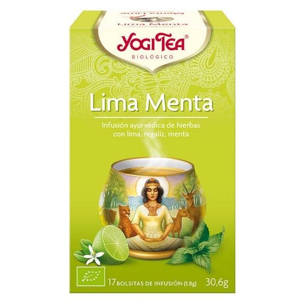 Yogi Tea Bio Lima e Hortelã, 17 Saquetas