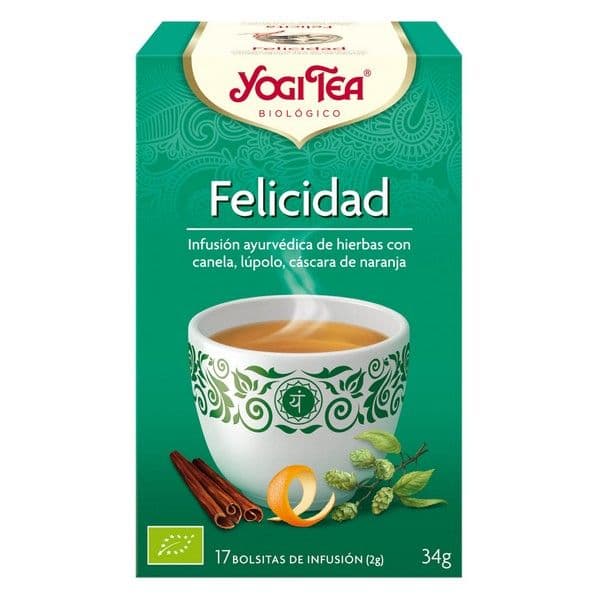 Yogi Tea Felicidade Bio 17 Saq