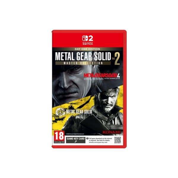 Metal Gear Solid: Master Collection Vol.2 Day One Edition (Code in a Box) Nintendo Switch 2 Pré-Venda