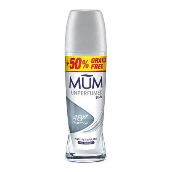 MUM Desodorizante Roll-On Sem Fragrância Pele Sensível 75ml